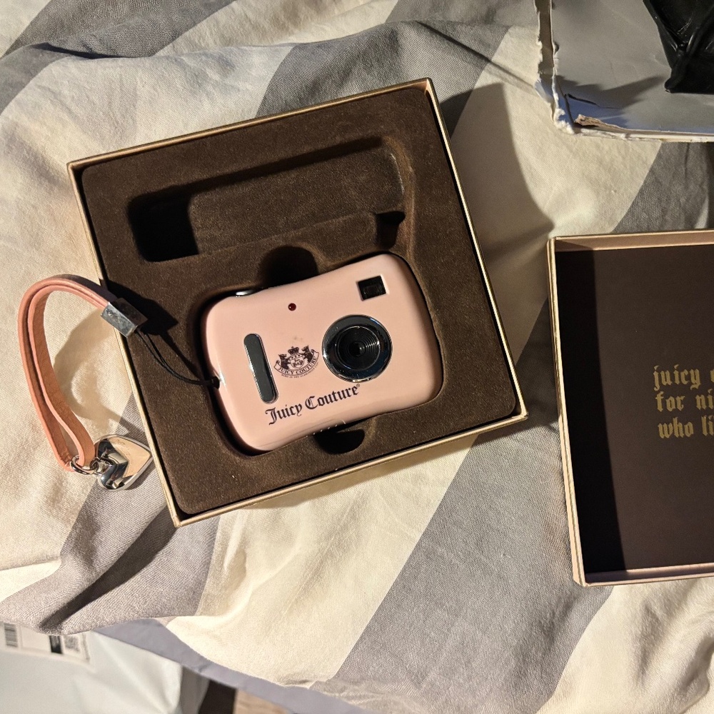 Juicy couture pink digital camera
